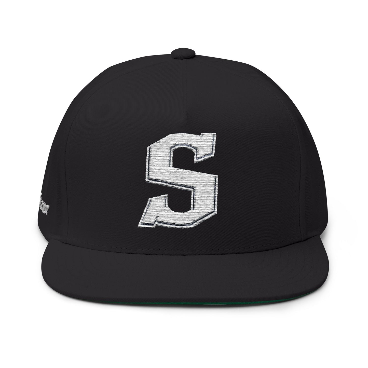 Saviour Embroidered District Flat Brim - White Emblem