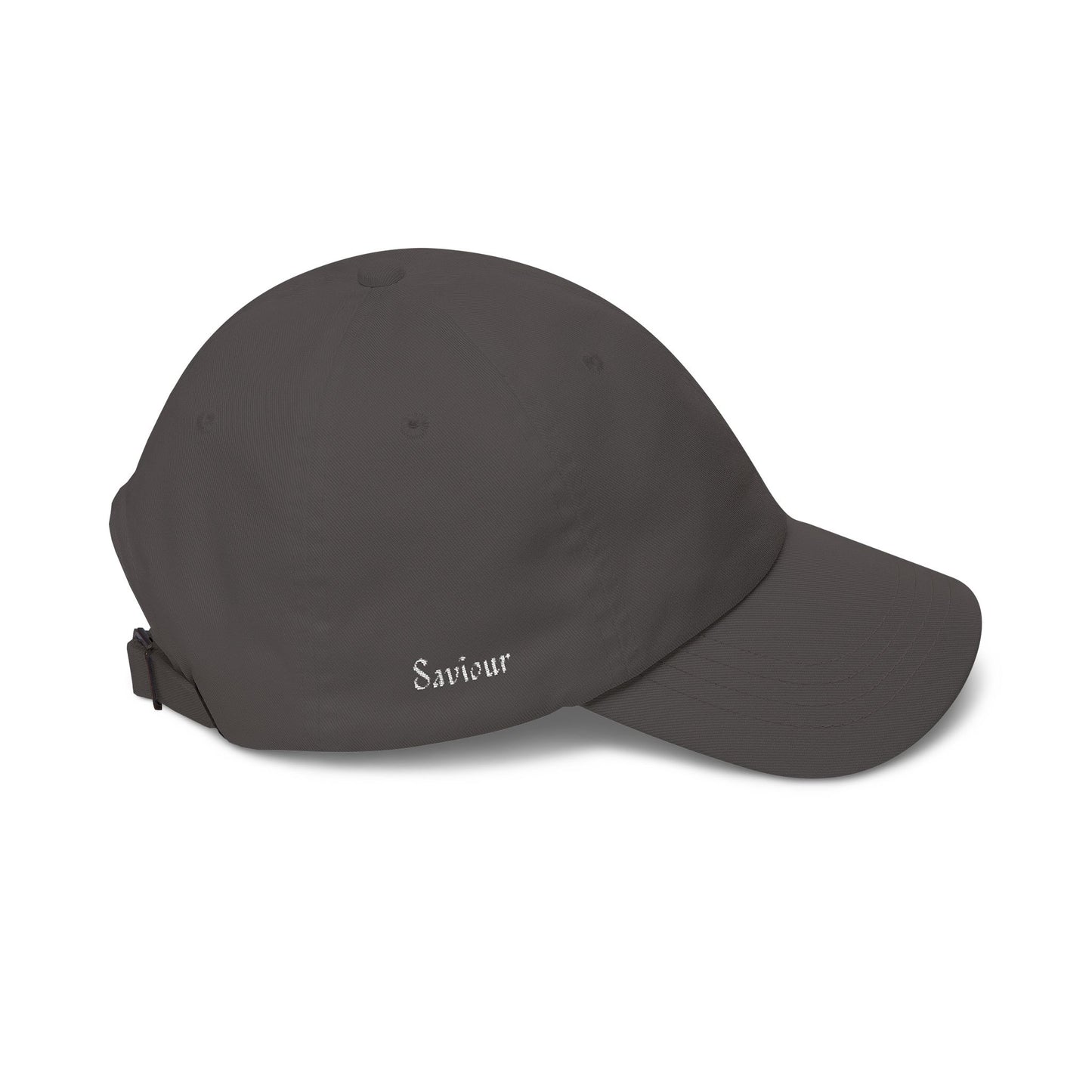 Saviour Embroidered Cap - White Emblem