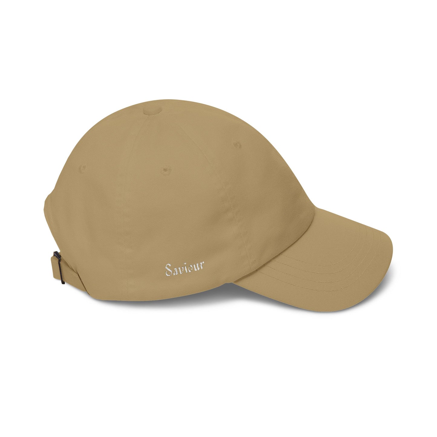 Saviour Embroidered Cap - White Emblem