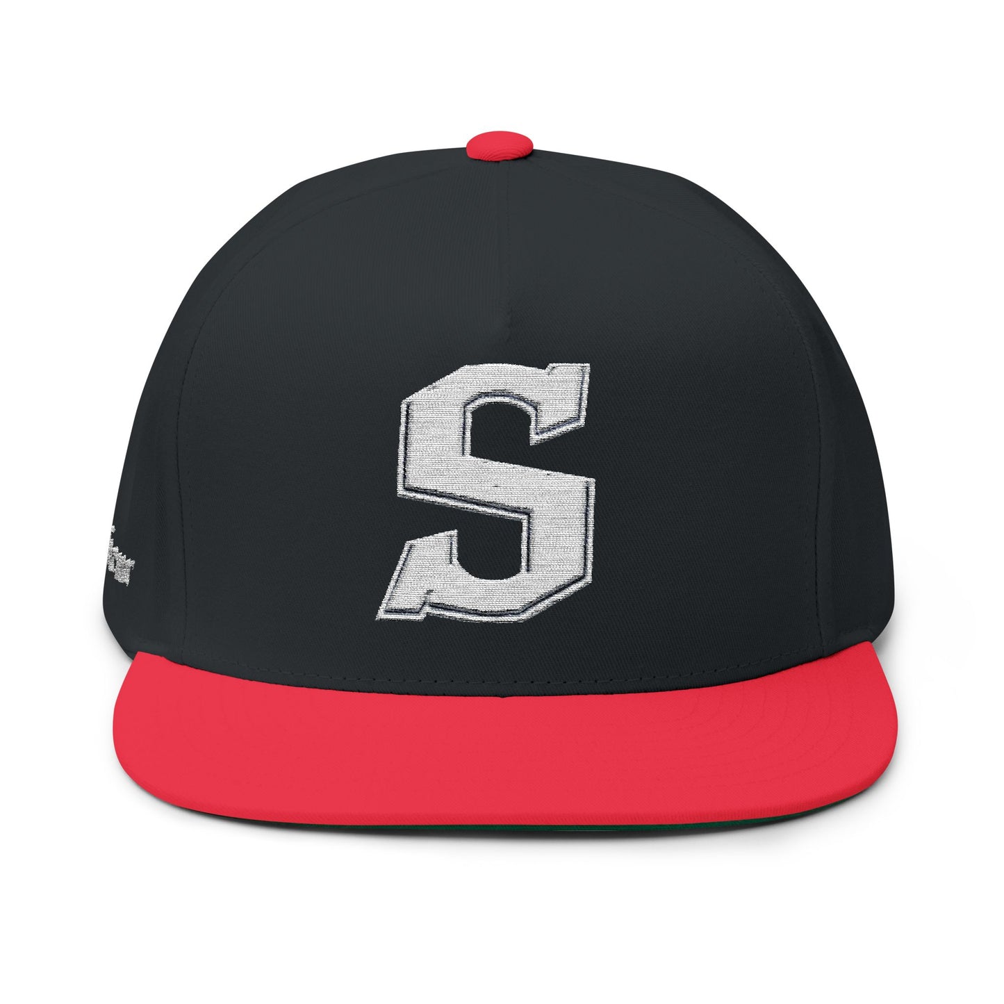 Saviour Embroidered District Flat Brim - White Emblem